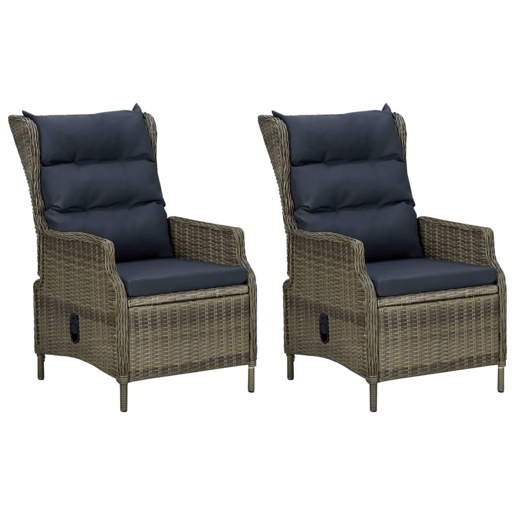 7 pcs conjunto de jantar de jardim castanho