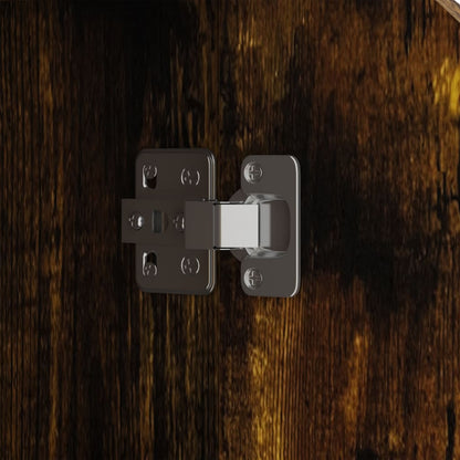 Aparador 60x30x72 cm derivados de madeira carvalho fumado