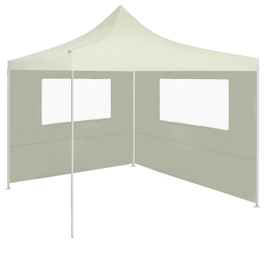 Paredes laterais para gazebo com janelas 4x2 cor creme