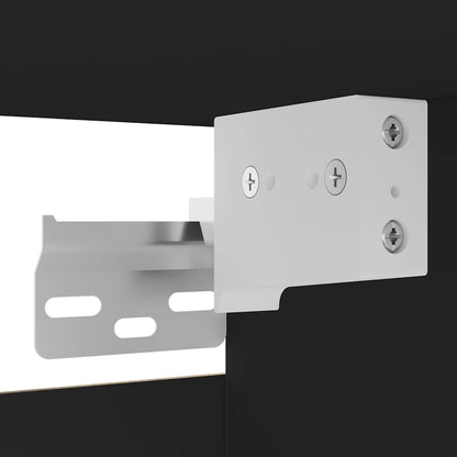 Móvel de TV de parede preto