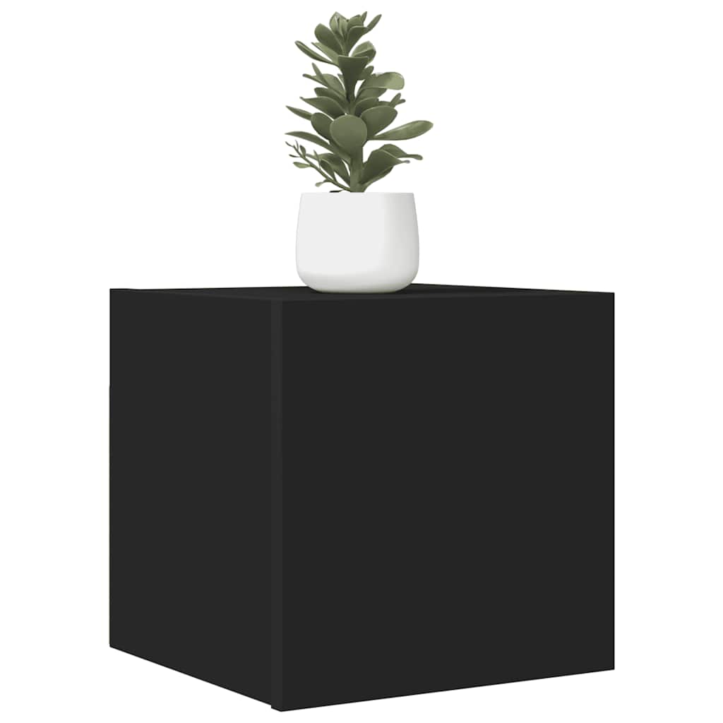 Móvel de TV de parede preto