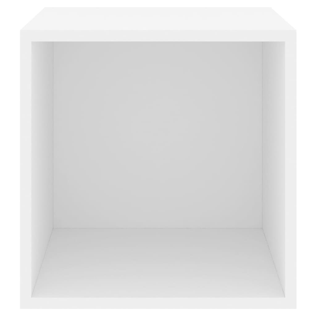 Armário de parede 37x37x37 cm derivados de madeira branco