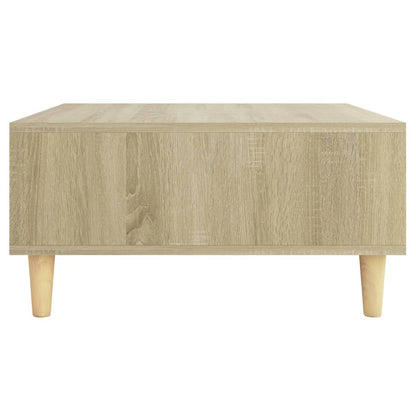 Mesa de centro 60x60x30 cm derivados de madeira carvalho sonoma