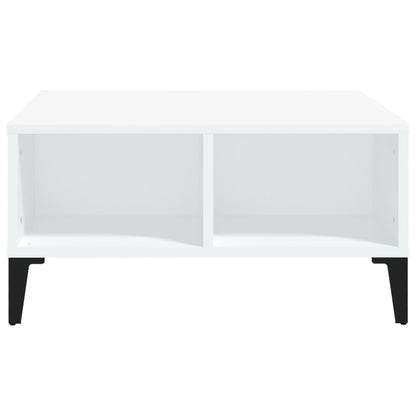Mesa de centro 60x60x30 cm derivados de madeira branco