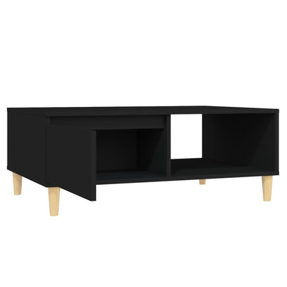 Mesa de centro 90x60x35 cm derivados de madeira preto