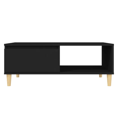 Mesa de centro 90x60x35 cm derivados de madeira preto