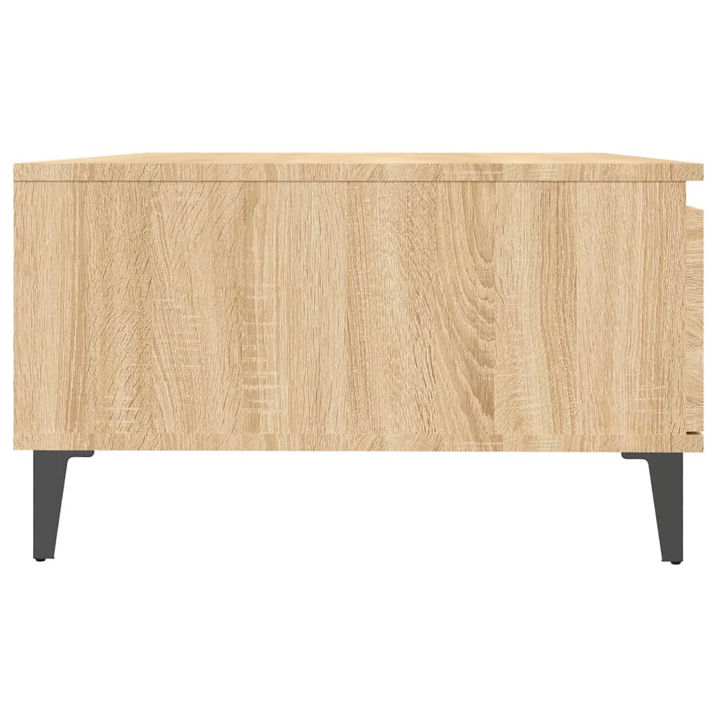 Mesa de centro 90x60x35 cm derivados de madeira carvalho sonoma