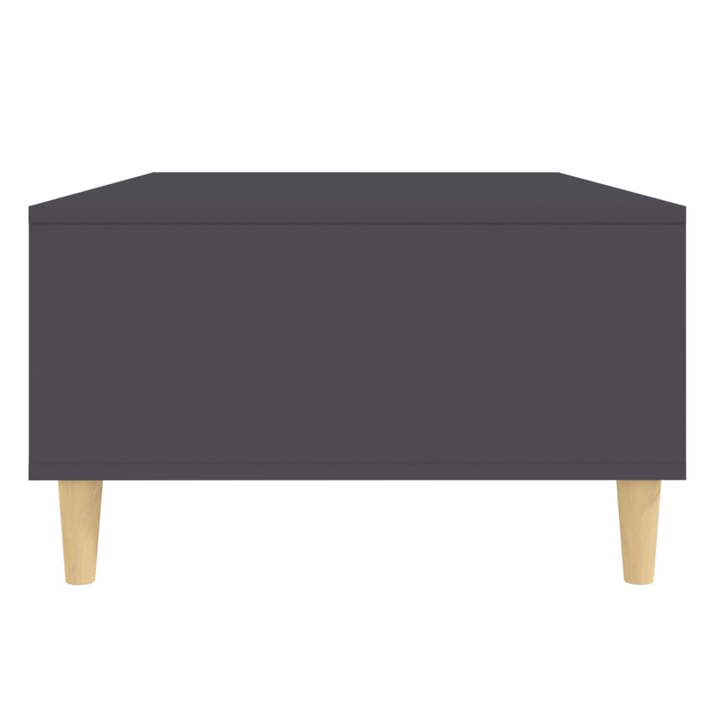 Mesa de centro 103,5x60x35 cm derivados de madeira cinza
