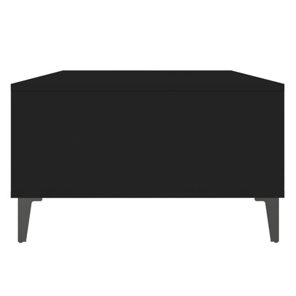 Mesa de centro 103,5x60x35 cm derivados de madeira preto