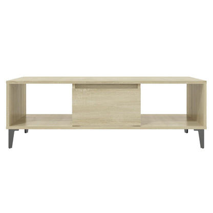 Mesa de centro derivados de madeira carvalho sonoma
