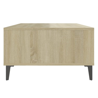 Mesa de centro derivados de madeira carvalho sonoma