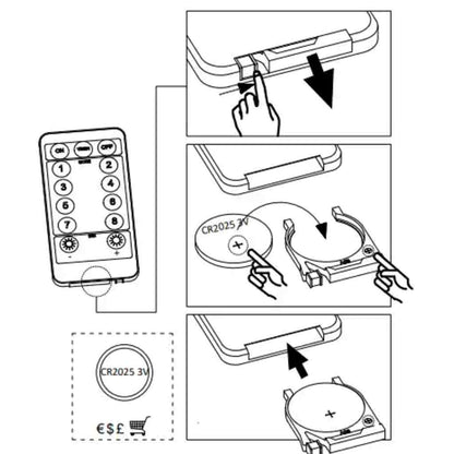 Cordão de luzes com 300 LED 30 m branco quente
