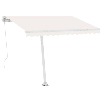 Toldo automático independente 300x250 cm cor creme