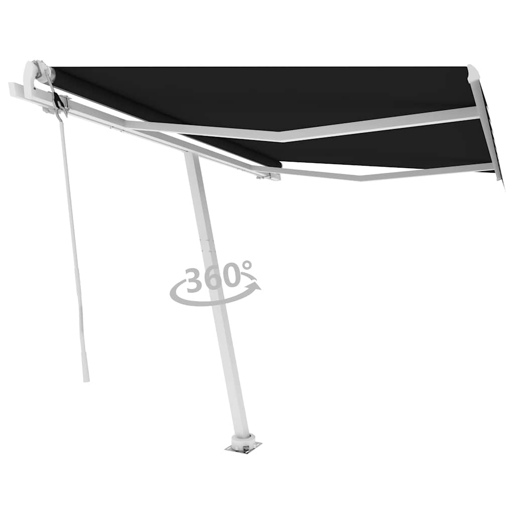 Toldo automático independente 300x250 cm antracite
