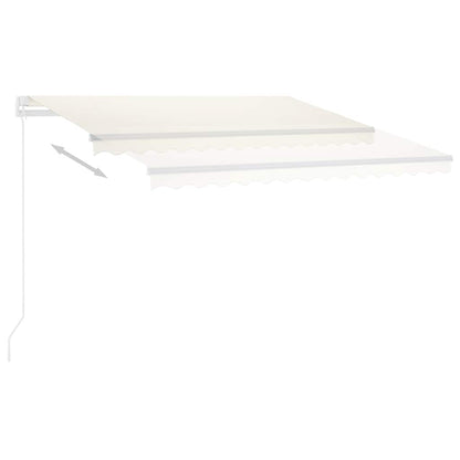 Toldo automático independente 350x250 cm cor creme