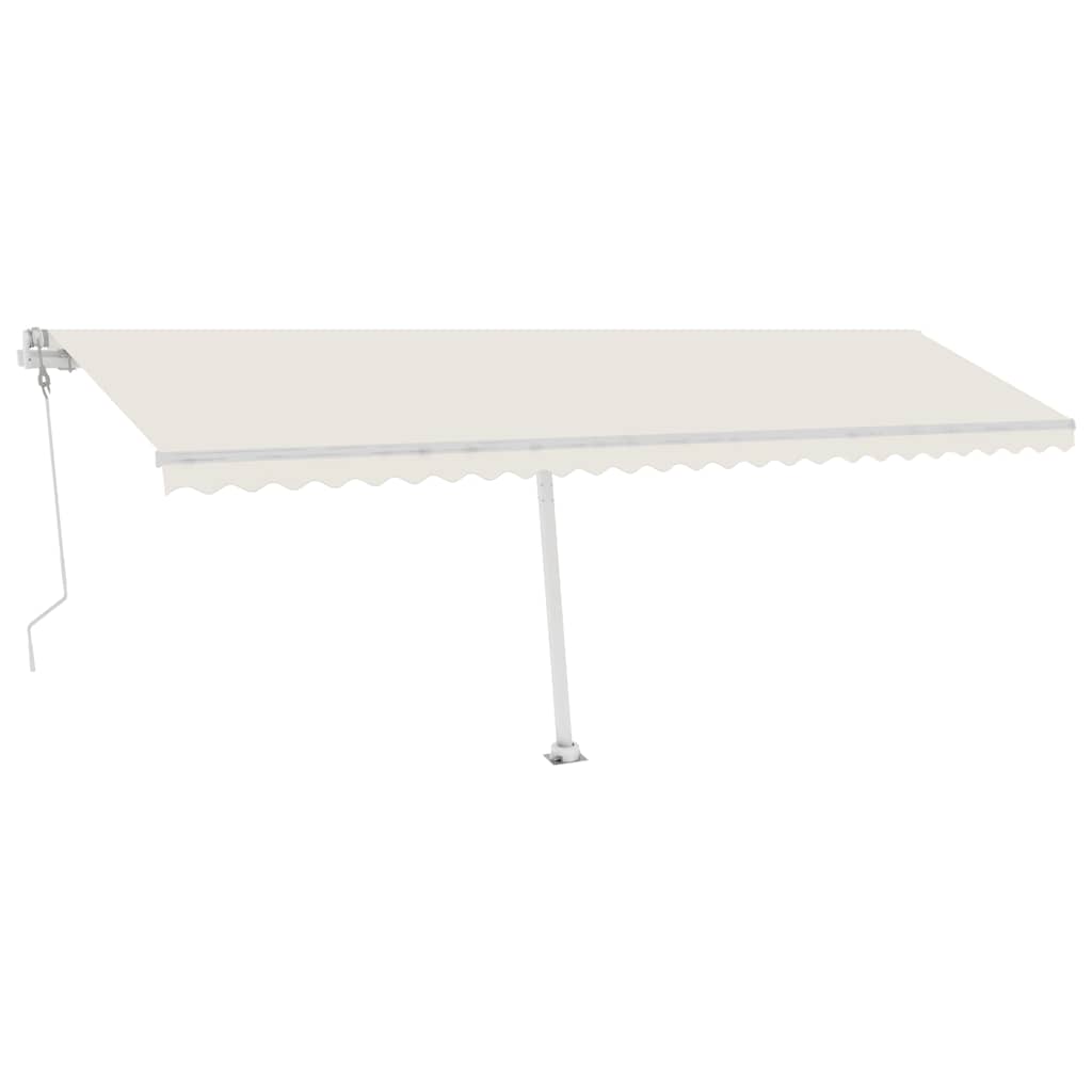 Toldo automático independente 600x300 cm cor creme