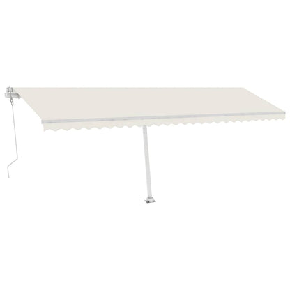 Toldo automático independente 600x300 cm cor creme