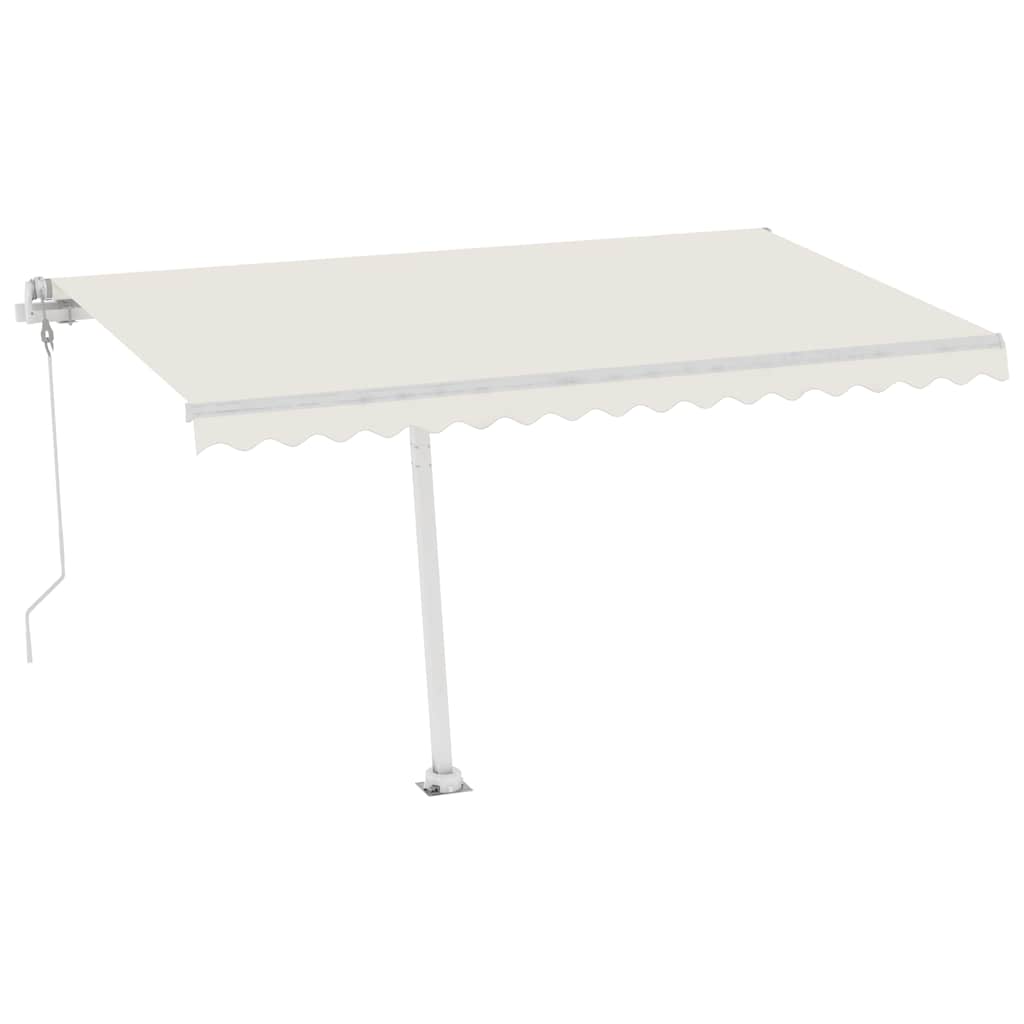 Toldo automático independente 400x350 cm cor creme