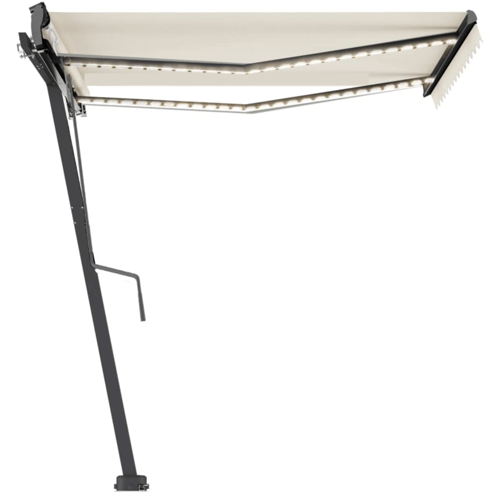 Toldo automático independente 350x250 cm cor creme