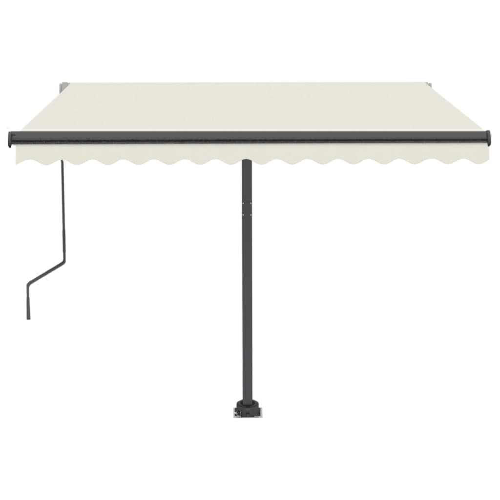 Toldo automático independente 350x250 cm cor creme