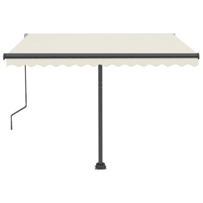 Toldo automático independente 350x250 cm cor creme