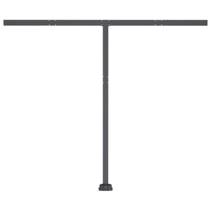 Toldo automático independente 350x250 cm amarelo e branco