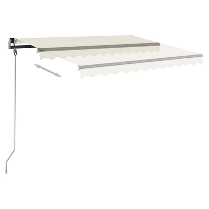 Toldo automático independente 400x300 cm cor creme