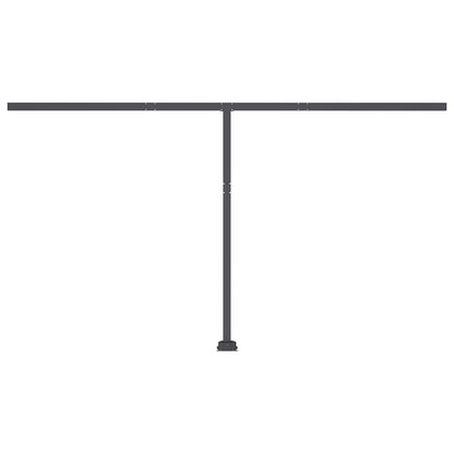 Toldo automático independente 400x300 cm amarelo e branco