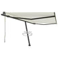 Toldo automático independente 400x350 cm cor creme
