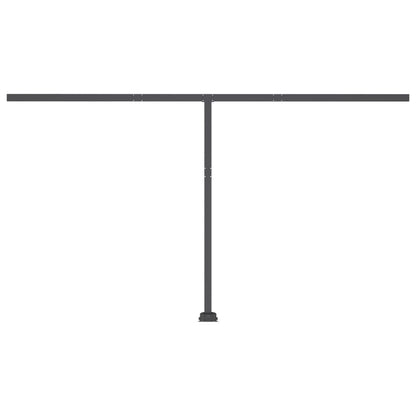 Toldo automático com LED e sensor de vento 400x350 cm cor creme