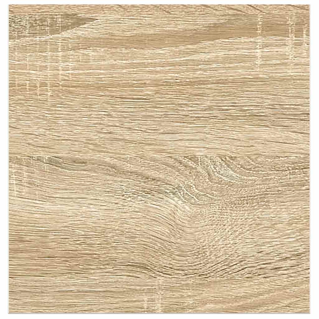 Prateleiras de parede 4 pcs 23x23,5x3,8cm MDF carvalho e branco