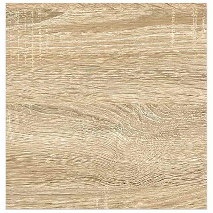 Prateleiras de parede 4 pcs 23x23,5x3,8cm MDF carvalho e branco