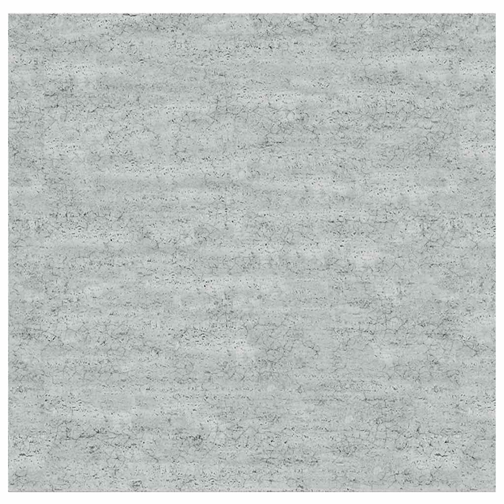 Prateleiras de parede 2 pcs 23x23,5x3,8cm MDF cinzento-cimento