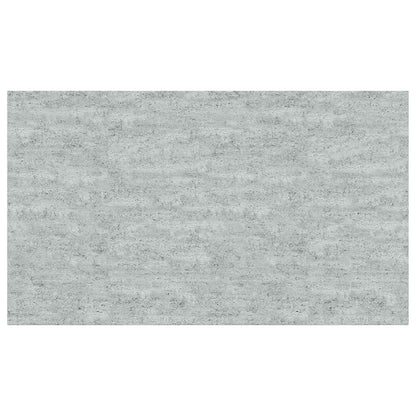 Prateleira de parede suspensa 40x23x3,8 cm MDF cinzento-cimento