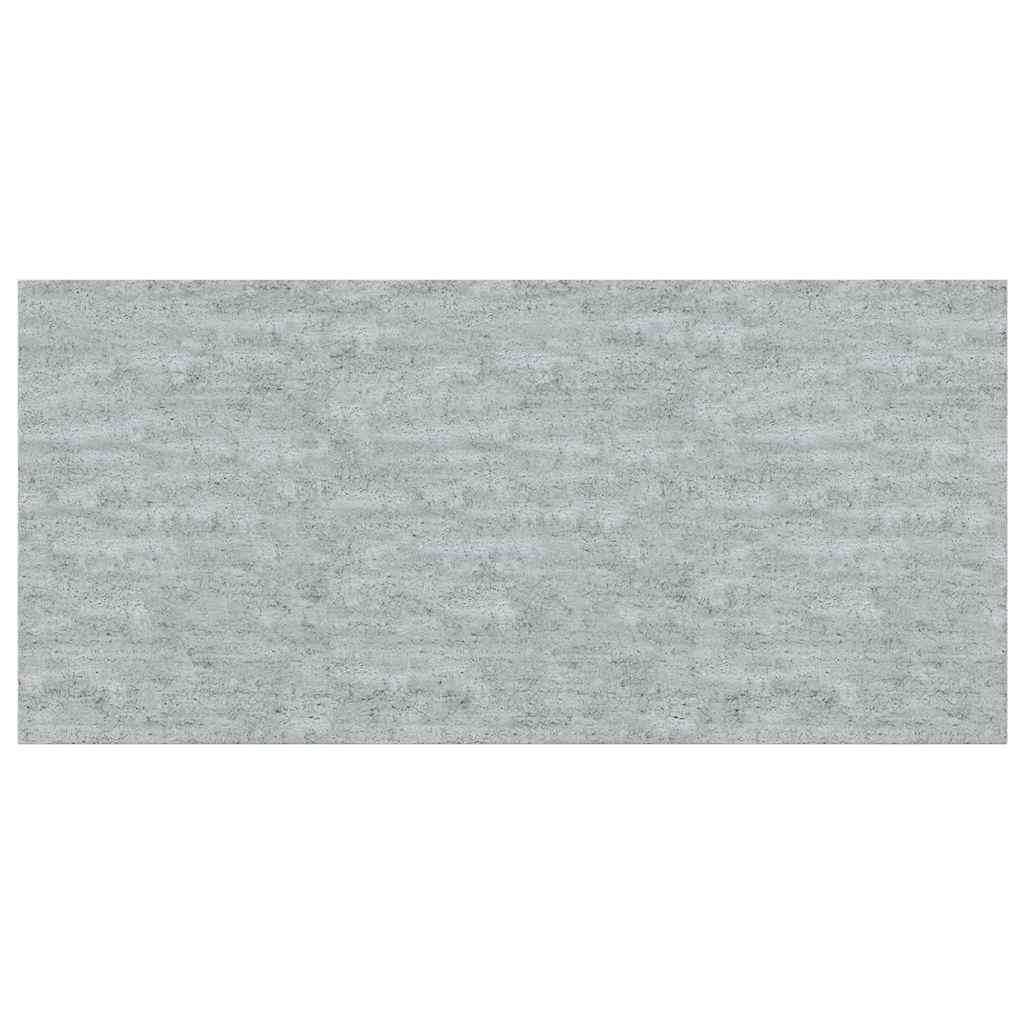 Prateleiras de parede 4 pcs 50x23x3,8 cm MDF cinzento-cimento