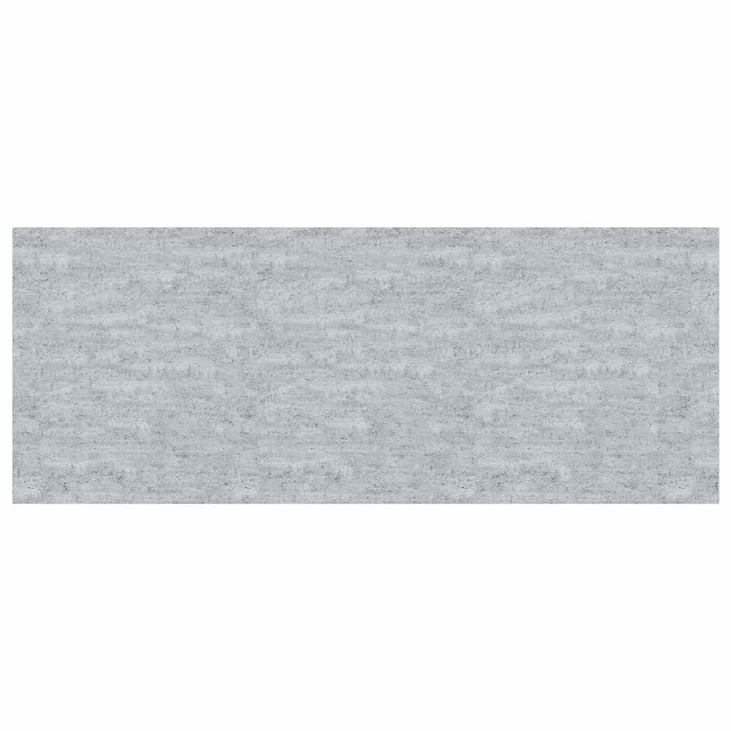 Prateleiras de parede 2 pcs 60x23,5x3,8cm MDF cinzento-cimento