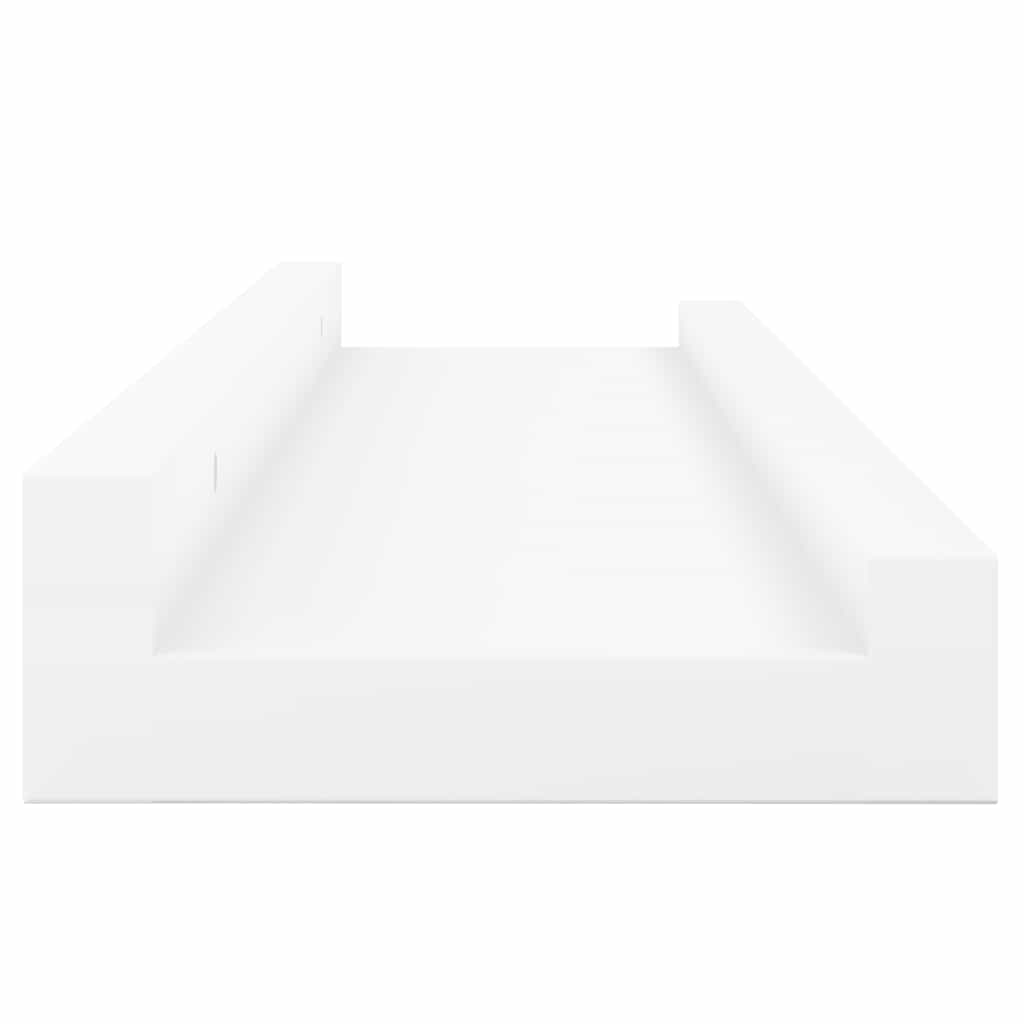 Prateleiras de parede 4 pcs 60x9x3 cm branco