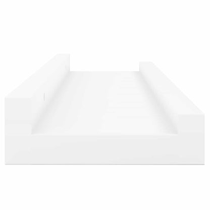 Prateleiras de parede 4 pcs 60x9x3 cm branco