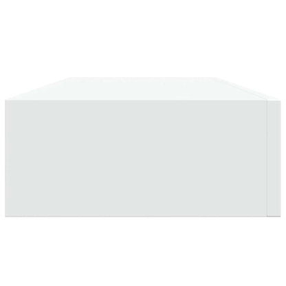 Prateleira de parede com gaveta MDF 60x23,5x10 cm branco