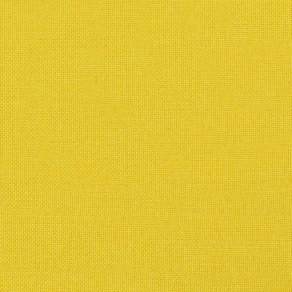 Cadeira de descanso tecido amarelo mostarda