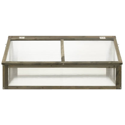 Estufa madeira de abeto maciça 114x80x50 cm cinzento