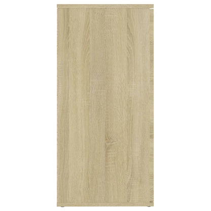 Aparador 160x36x75 cm contraplacado cor carvalho sonoma