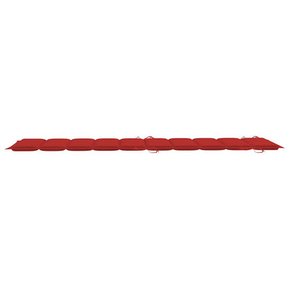 Espreguiçadeiras com almofadões 2 pcs madeira de acácia maciça