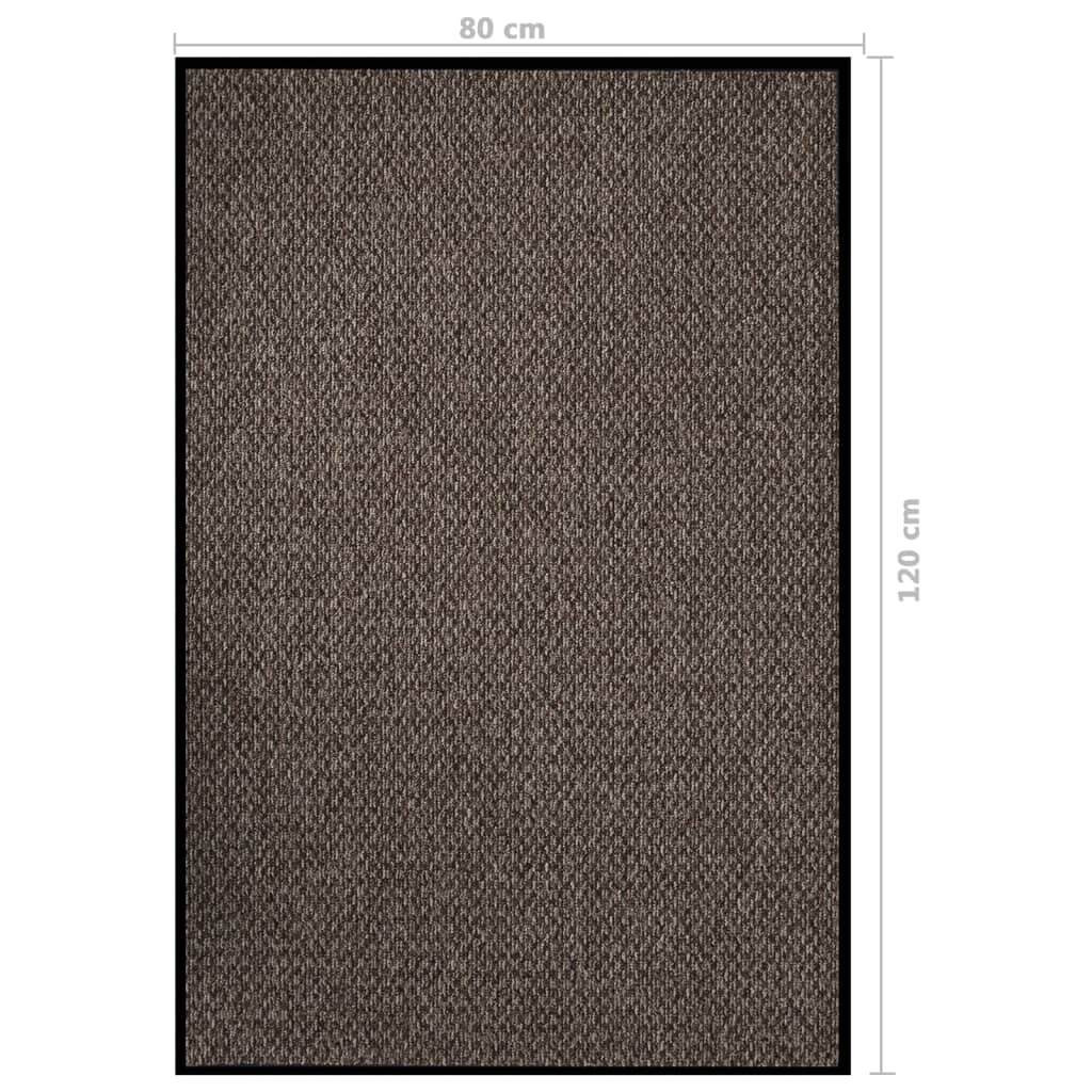Tapete de porta 80x120 cm bege