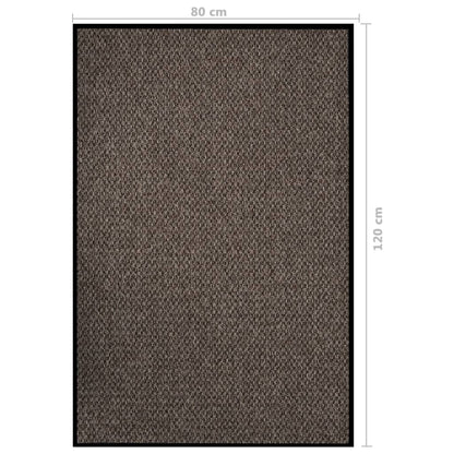 Tapete de porta 80x120 cm bege