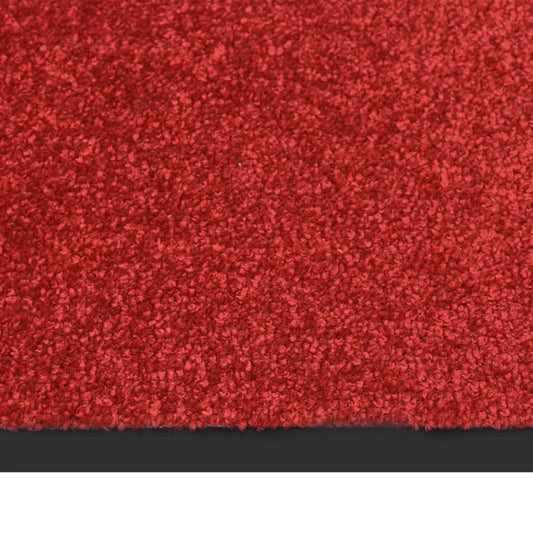 Tapete de porta 40x60 cm vermelho