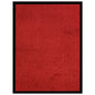 Tapete de porta 60x80 cm vermelho