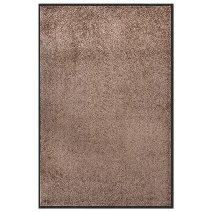 Tapete de porta 80x120 cm castanho