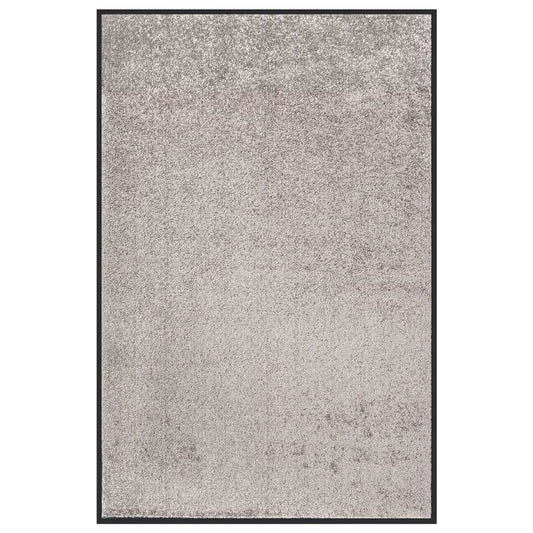 Tapete de porta 80x120 cm cinzento