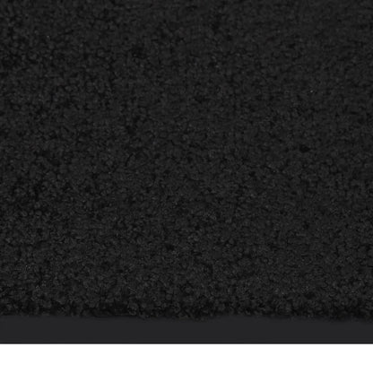 Tapete de porta 40x60 cm preto